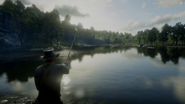 Легендарный Желтый Окунь- Рыбалка Red Dead Redemption 2 смотреть онлайн