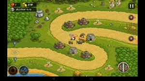 Героическое испытание ⭐ Kingdom Rush прохождение на Андроид | 3 уровень | сложность Ветеран ?