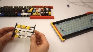 Working LEGO Computer Keyboard