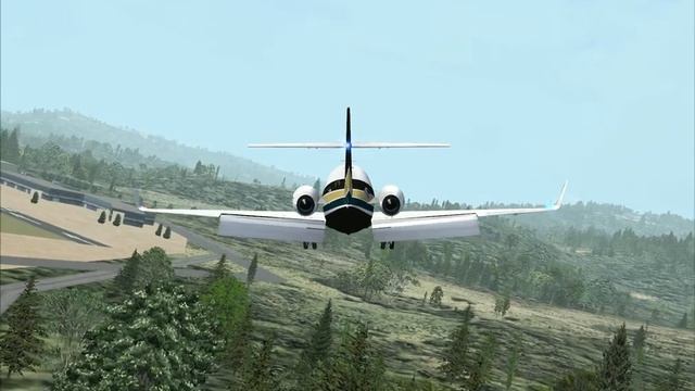 fsx LIRJ H25B Vue derriere смотреть онлайн