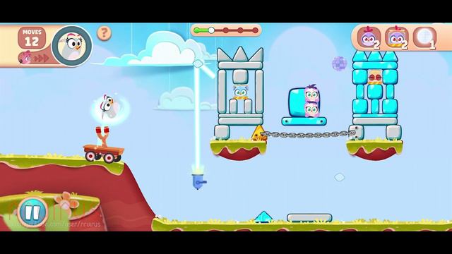 Angry Birds Casual Level 51-60 - iOS / Android Walkthrough Gameplay смотреть онлайн