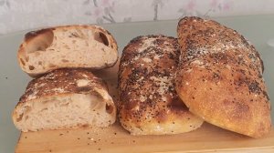 Готовим чиабатту на закваске. Вкусно и быстро