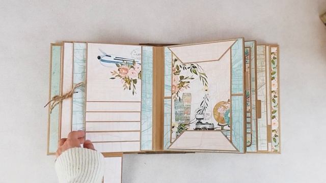 Album podróżniczy w walizce "Wanderlust" - Mintay Papers | Scrapbooking смотреть онлайн