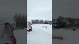 Снегомет из триммера