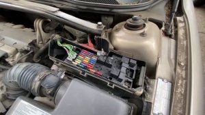 FUSE BOX LOCATION ON A 2002 - 2009 VOLVO S60