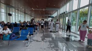 Аэропорт Маттала Раджапакса (Хамбатота) Шри-Ланка Видео обзор на зону ожидания 02.11.2023