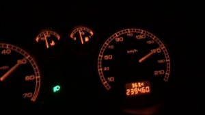 Peugeot 307 1.6 16V - Acceleration 0-190 (TOP SPEED)