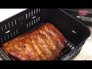 Супер соус для мяса. Барбекю из свиных рёбрышек в Аэрофритюрнице Rawmid.