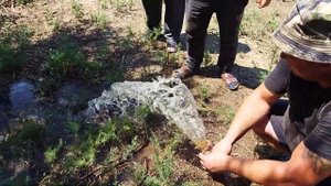 скважина качает помпой