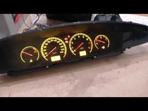 Nissan Primera P12. Не заводится из-за приборки. Ремонт комбинации приборов.