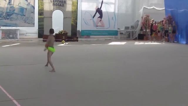 Белобородская Анастасия мяч 17 04 16 ПЕРЕСВЕТ смотреть онлайн