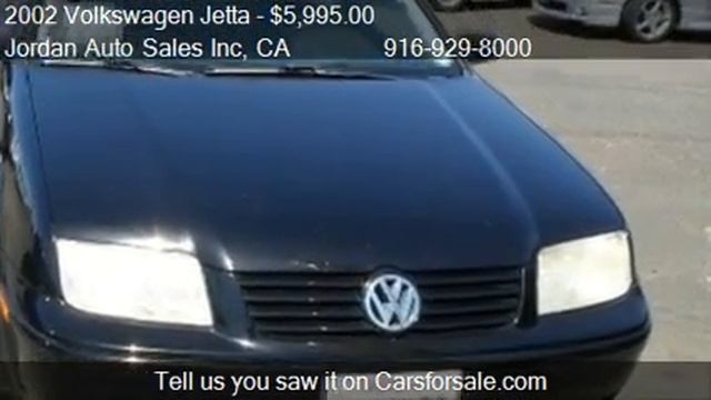 2002 Volkswagen Jetta GL 2.0 - for sale in Sacramento, CA 95 смотреть онлайн