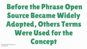 What Does Open Source Mean?