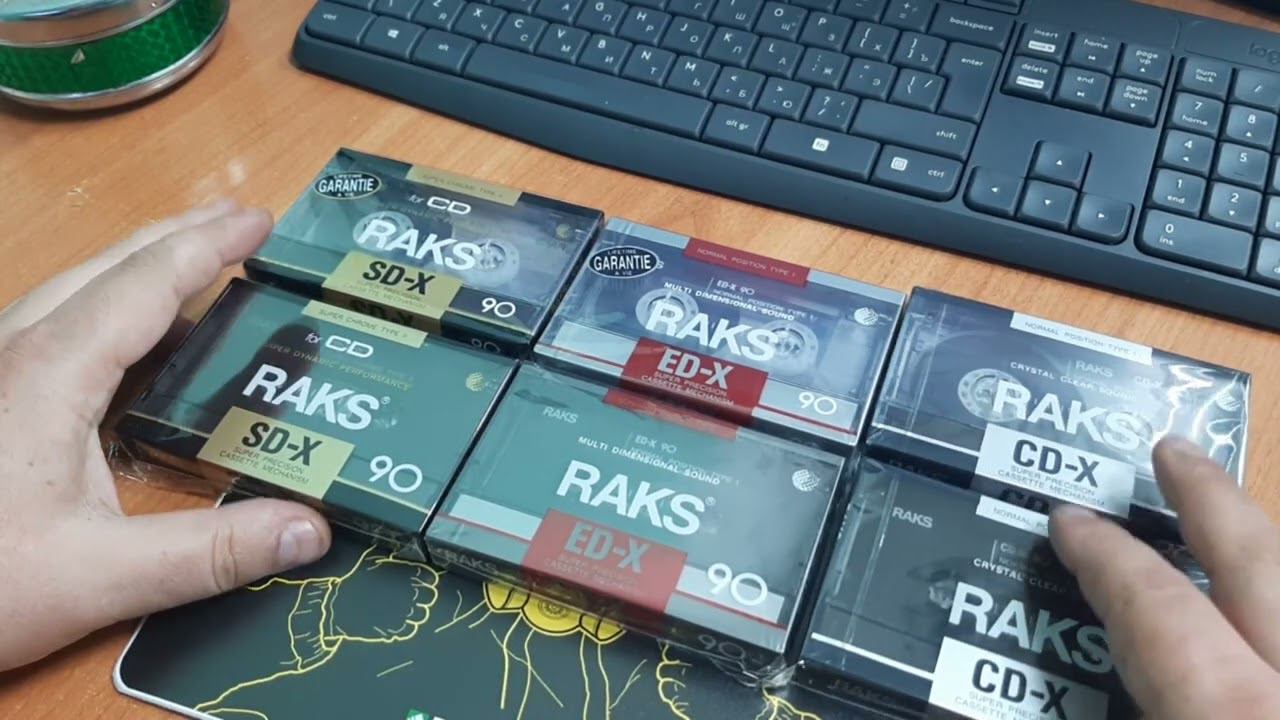 моя коллекция кассет RAKS