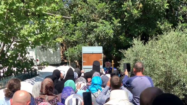 Праздник Рождества Иоанна Предтечи #иерусалим #святаяземля #израиль смотреть онлайн