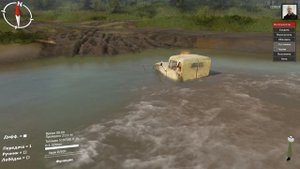 SpinTires 2 сезон 7 испытание Водные процедуры КрАз