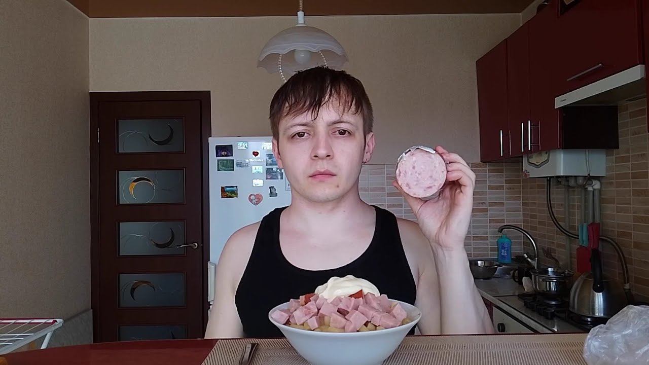 МУКБАНГ МАКАРОНЫ С КОЛБАСОЙ И МАЙОНЕЗОМ. ОБЖОР МАКАРОНЫ ПО-ФЛОТСКИ С БЕКОНОМ И ВЕТЧИНОЙ
