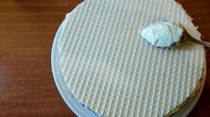 Салат на вафельных коржах Палитра вкуса