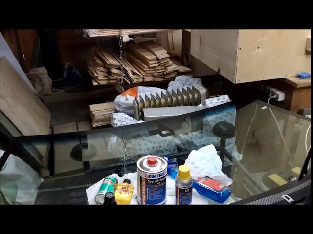 Подготовка автостекла к вклейке 2-часть