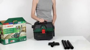 Bosch Cordless Wet and Dry Vacuum Cleaner AdvancedVac 18V-8 - without battery, 18 Volt System