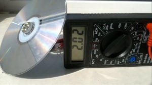 ? ИЗ CD ДИСКА СОЛНЕЧНАЯ БАТАРЕЯ