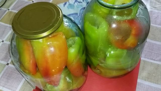 Перец для ФАРШИРОВАНИЯ! Зимой будет вкусно!! смотреть онлайн