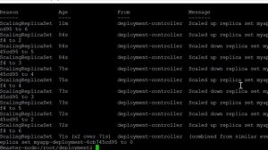 Update image with kubectl set image deployment