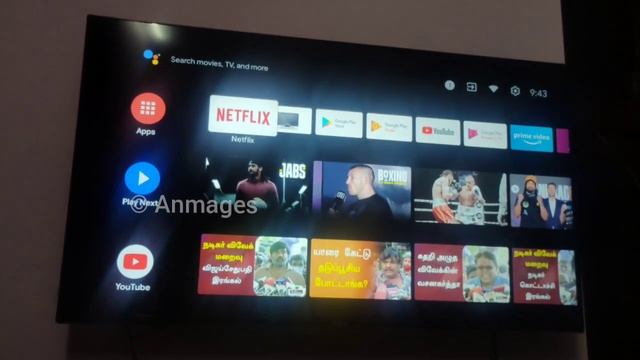 USB | pendrive connect in Haier TV Android tv LE40K6600GA | Anmages | tamil review| Google assistan смотреть онлайн
