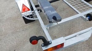 Прицепы лафеты для резиновой лодки.