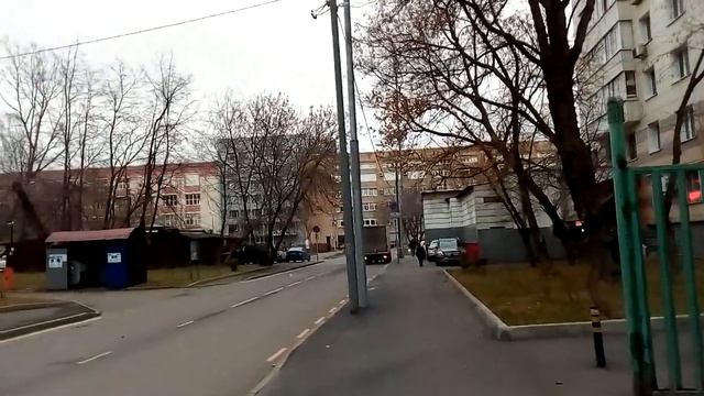Москва 1326 Стрелецкая улица, 2-й (второй) Стрелецкий проезд осень день