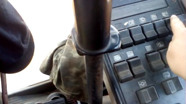 Управление комбайном Славутич КЗС 9 1