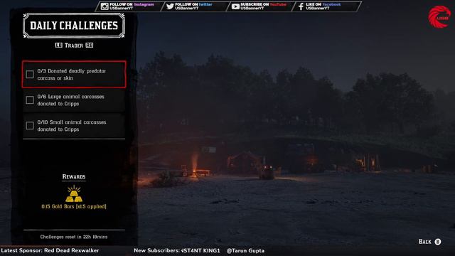 February 8 Red Dead Online Daily Challenges Today & Madam Nazar Location - RDR2 Daily Challenges смотреть онлайн