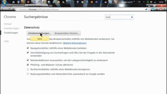 Google Chrome - Java deaktivieren смотреть онлайн