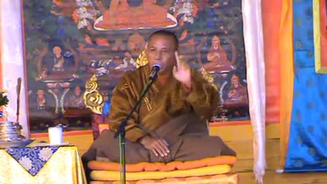 Геше Джампа Тинлей. Бодхичитта. Заречье 2011. Часть 13.