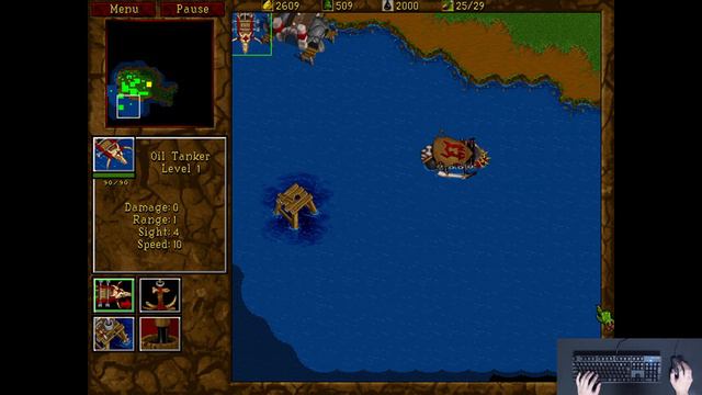 Warcraft 2 Battle.net Edition Orc Campaign 3 SOUTHSHORE смотреть онлайн