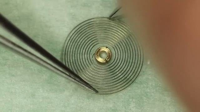 How To Repair A Twisted Hairspring. Watch Repair Techniques