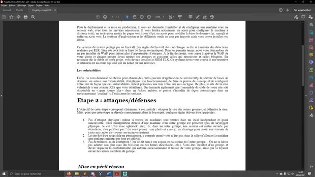 Retour d'Expérience | Projet de Synthèse M2 SSI смотреть онлайн