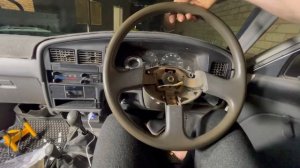 How to remove Hilux/Surf/4Runner steering wheel (Without wheel puller) 1988-1997