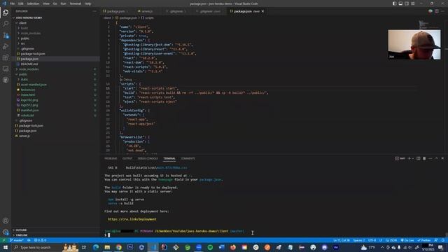 Create React App w/ Express, Deploy to Heroku, Add Domain, SSL, HTTP to HTTPS - 2023 смотреть онлайн