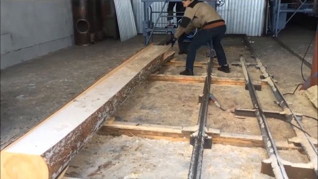 Дисковая углоповоротная пилорама ПД-2000 "МИНИ-350" смотреть онлайн