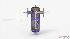 Сепаратор пара центробежный ОПЭКС Энергосистемы || Centrifugal steam separator OPEKS