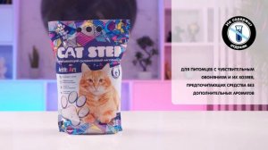 Силикагелевый наполнитель CAT STEP Arctic Art