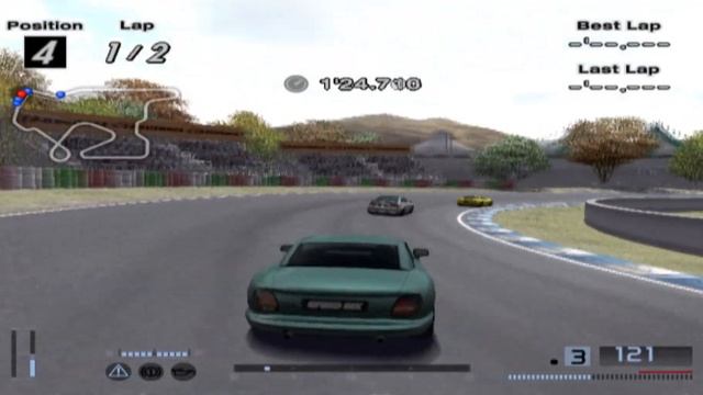 Гран Туризмо 4 (Онлайн Тест Версия) TVR Църбера Скорост 6 Геймплей смотреть онлайн