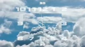 Часы Первого канала (09:59-10:00)