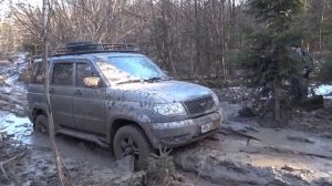 Ssangyong Kyron vs UAZ Patriot 4x4 Off road Test Drive