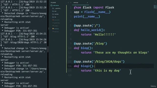 Flask Templates - Python Full Course for Beginners 2023