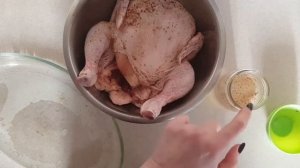 Птица в полете / Курица в духовке с хрустящей корочкой / Простой рецепт из курицы