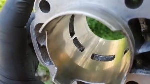Лопнул поршень и погнул шатун на скутере Yamaha Jog Aprio 70cc Racing - разобрка двигателя