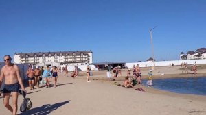 Счастливцево горячий источник сегодня 30 августа. Счастливцево море, погода, медузы.