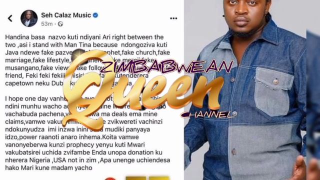Seh calaz omira naTinashe Mutarisi nekuti anoti Passion Java ari fake fake pazvese #zimcelebs смотреть онлайн